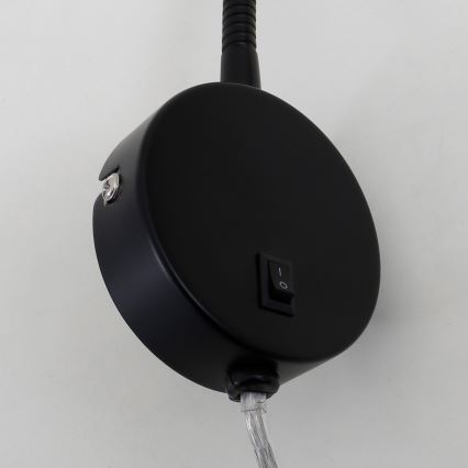 Briloner 2082-015 - LED Nástěnná lampa COMFORT LIGHT 1xGU10/5W/230V černá