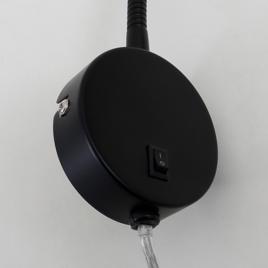 Briloner 2082-015 - LED Nástěnná lampa COMFORT LIGHT 1xGU10/5W/230V černá