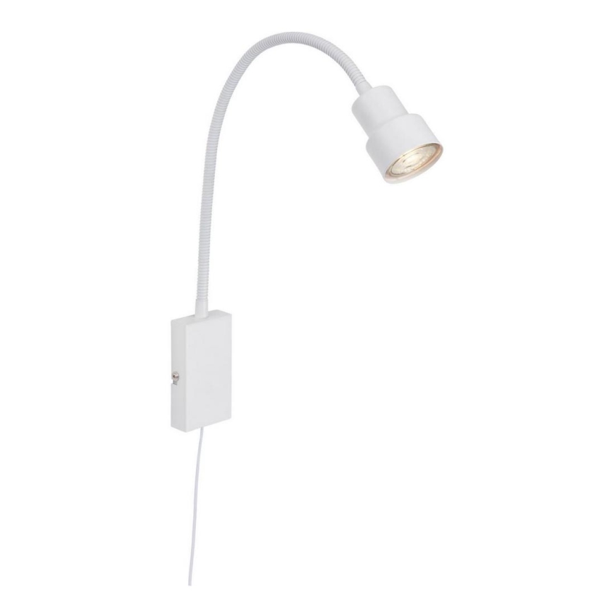 Briloner 2085-016 - LED Dotyková nástěnná lampa TUSI 1xGU10/5W/230V bílá