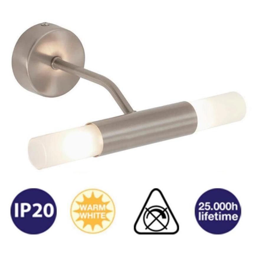 Briloner 2096-022 - LED Nástěnné svítidlo 2xG9/2,25W/230V