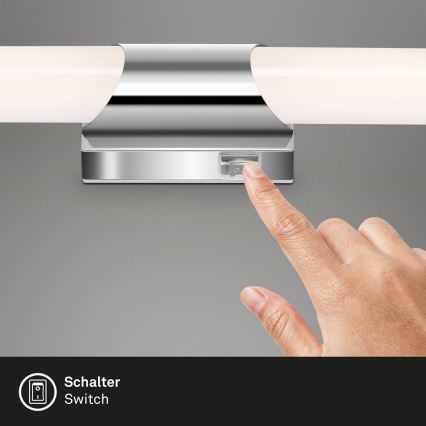 Briloner 2111-118 - LED Koupelnové nástěnné svítidlo SPLASH LED/11W/230V IP44