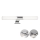 Briloner 2113-118 - LED Koupelnové osvětlení zrcadla LED/12W/230V IP44 47 cm lesklý chrom