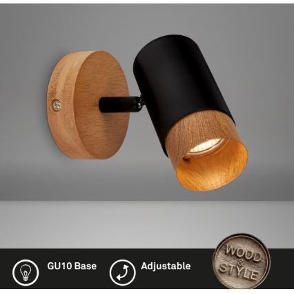 Briloner 2144015 - Nástěnné bodové svítidlo SPOT 1xGU10/9W/230V