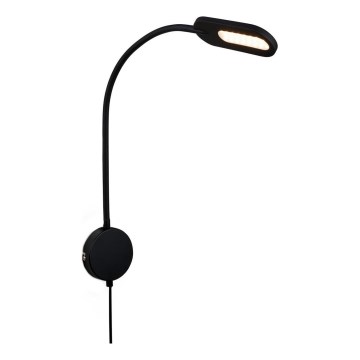 Briloner 2177015 - LED Stmívatelná flexibilní nástěnná lampa LED/6W/230V černá