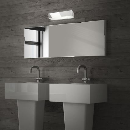 Briloner 2204-018 - LED Venkovní nástěnné svítidlo LED/8W/230V IP44 lesklý chrom