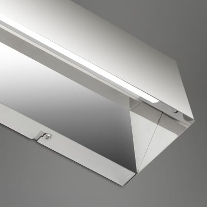 Briloner 2204-018 - LED Venkovní nástěnné svítidlo LED/8W/230V IP44 lesklý chrom