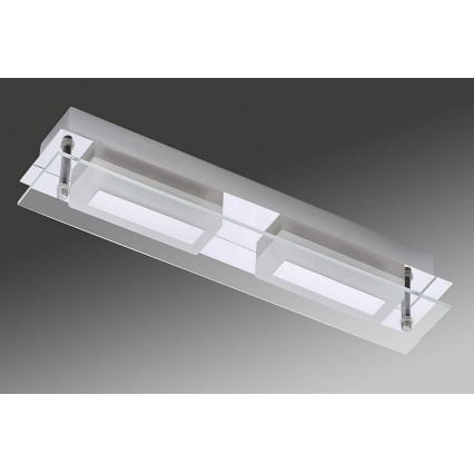 Briloner - 2262-028 - LED Koupelnové stropní svítidlo SURF 2xLED/6W/230V IP44