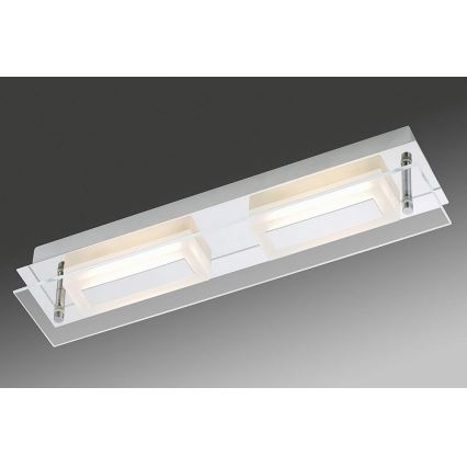 Briloner - 2262-028 - LED Koupelnové stropní svítidlo SURF 2xLED/6W/230V IP44