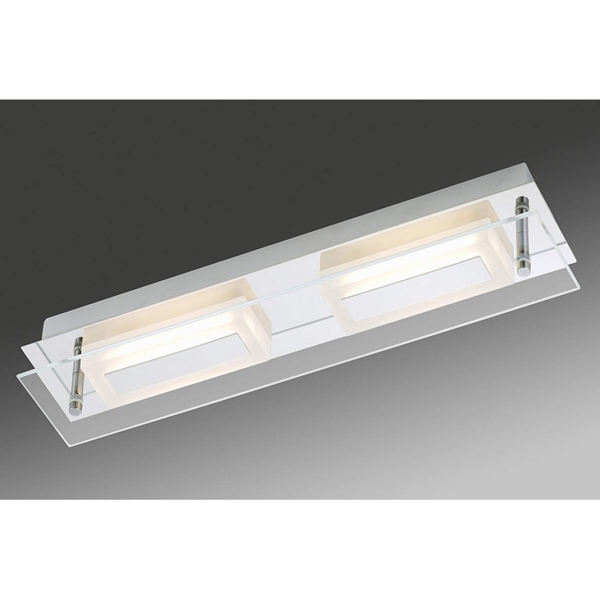 Briloner - 2262-028 - LED Koupelnové stropní svítidlo SURF 2xLED/6W/230V IP44