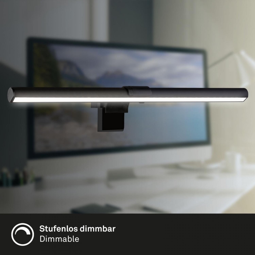 Briloner 2303-015 - LED Stmívatelné osvětlení monitoru LED/3,5W/230V 2700/4000/6500K