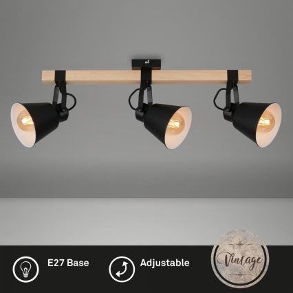 Briloner 2406-035 - Bodové svítidlo SPOT 3xE27/40W/230V