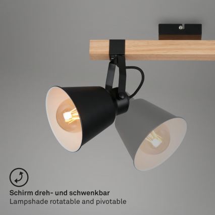 Briloner 2406-035 - Bodové svítidlo SPOT 3xE27/40W/230V