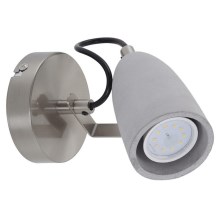 Briloner 2529-012 - LED Nástěnné bodové svítidlo THIMBLE 1xGU10/5W/230V beton