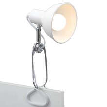 Briloner 2790-016 - Lampa s klipem FIX 1xE14/8W/230V bílá