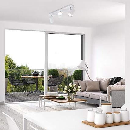Briloner 2857-036 - Bodové svítidlo SPOT 3xGU10/40W/230V bílá