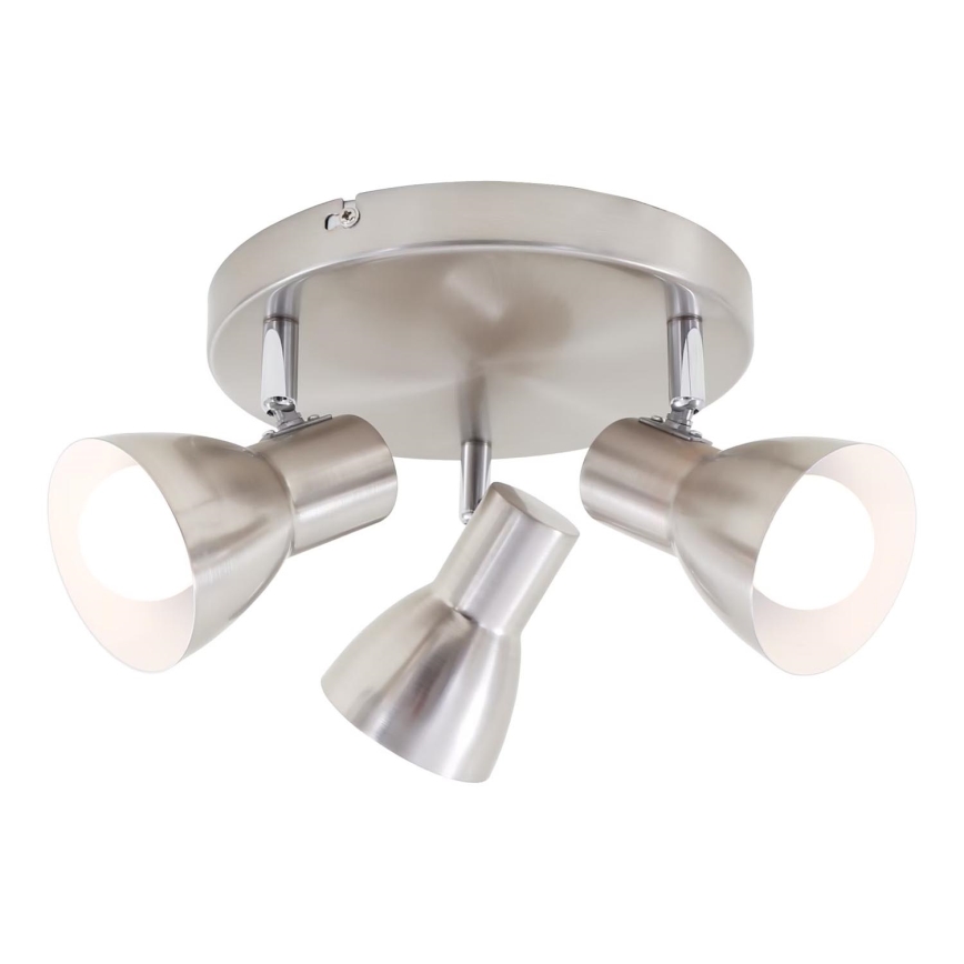 Briloner 2860-032 - Bodové svítidlo 3xE14/25W/230V