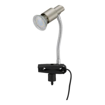 Briloner 2877-012P - LED Stolní lampa s klipem SIMPLE 1xGU10/3W/230V