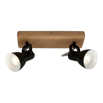 Briloner 2902-025 - Bodové svítidlo SPOT 2xGU10/35W/230V