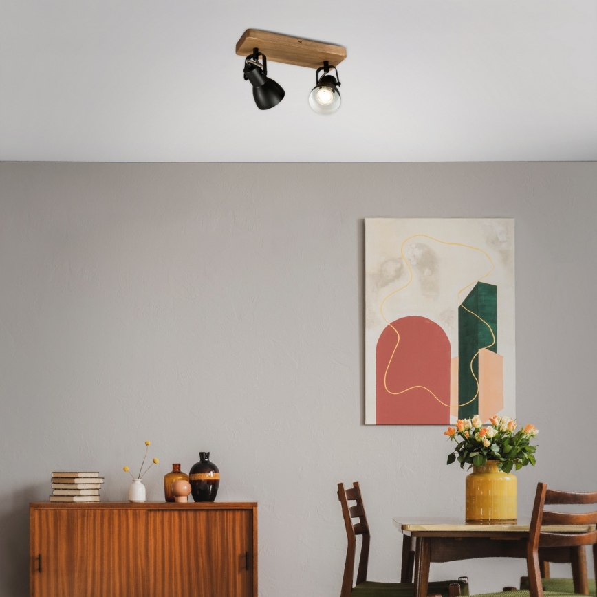 Briloner 2902-025 - Bodové svítidlo SPOT 2xGU10/35W/230V