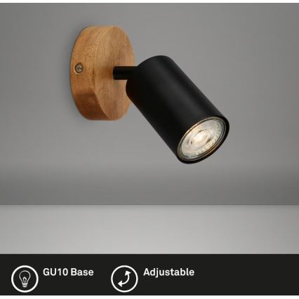 Briloner 2922-015 - Nástěnné bodové svítidlo SPOT 1xGU10/9W/230V