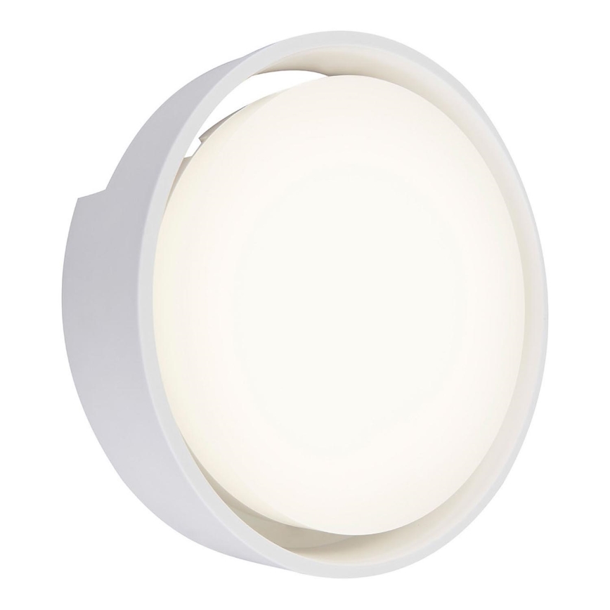 Briloner 3019-016 - LED Venkovní nástěnné svítidlo GENUA LED/18W/230V IP44 bílá