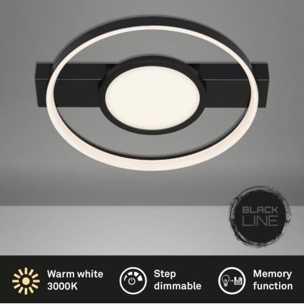 Briloner 3026-015 - LED Stmívatelné stropní svítidlo FRAME LED/33W/230V