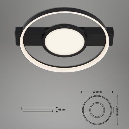 Briloner 3026-015 - LED Stmívatelné stropní svítidlo FRAME LED/33W/230V