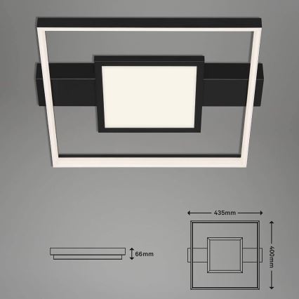 Briloner 3028-015 - LED Stmívatelné stropní svítidlo FRAME LED/38W/230V