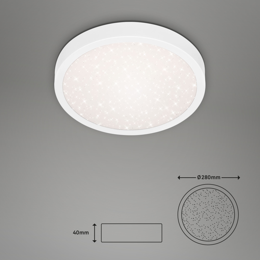 Briloner 3048-016 - LED Stropní svítidlo RUNA LED/18W/230V bílá