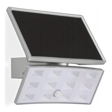 Briloner 305004TF - LED Solární svítidlo se senzorem TELEFUNKEN LED/10W/7,4V IP44