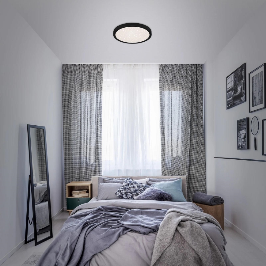 Briloner 3071-015 - LED Stropní svítidlo RUNA LED/24W/230V černá