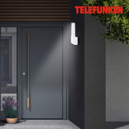 Briloner 311306TF - LED Venkovní nástěnné svítidlo LED/8W/230V 4000K IP44 bílá