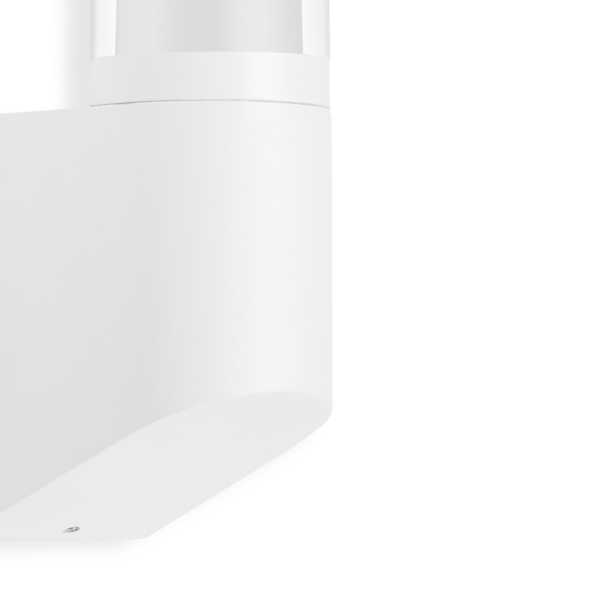 Briloner 311306TF - LED Venkovní nástěnné svítidlo LED/8W/230V 4000K IP44 bílá