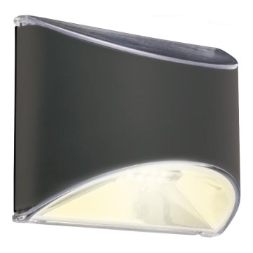 Briloner 3133015 - LED Solární nástěnné svítidlo LED/2W/3,7V IP44 3000K