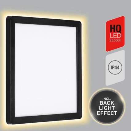 Briloner 313505TF - LED Venkovní nástěnné svítidlo LED/15W/230V IP44 4000K černá