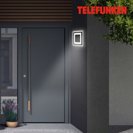 Briloner 315905TF - LED Venkovní nástěnné svítidlo LED/15W/230V IP44 4000K černá