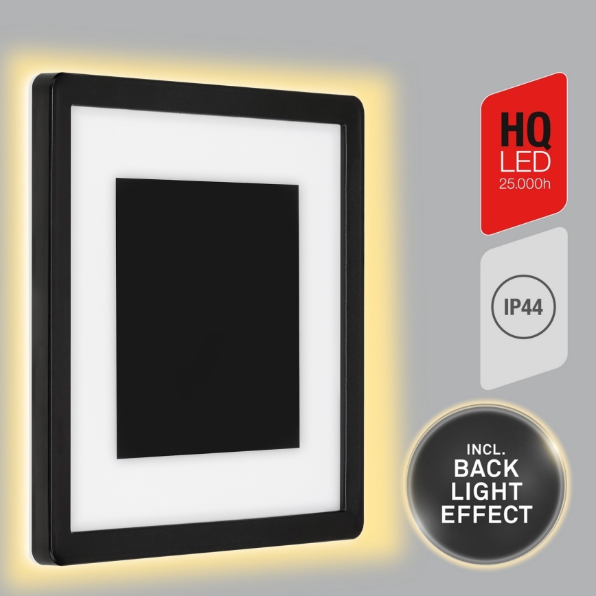 Briloner 315905TF - LED Venkovní nástěnné svítidlo LED/15W/230V IP44 4000K černá