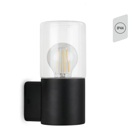 Briloner 320505TF - Venkovní nástěnné svítidlo 1xE27/12W/230V IP44 černá