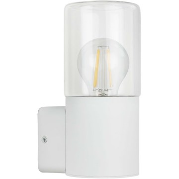 Briloner 320506TF - Venkovní nástěnné svítidlo 1xE27/12W/230V IP44 bílá