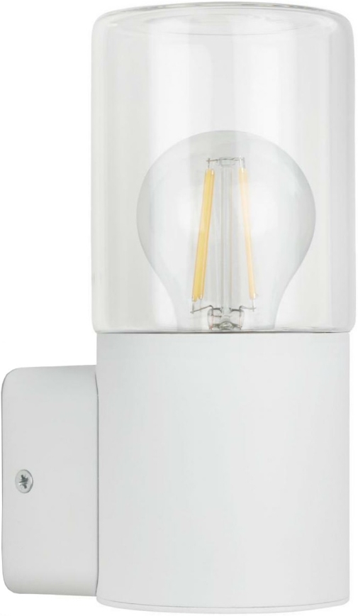 Briloner 320506TF - Venkovní nástěnné svítidlo 1xE27/12W/230V IP44 bílá