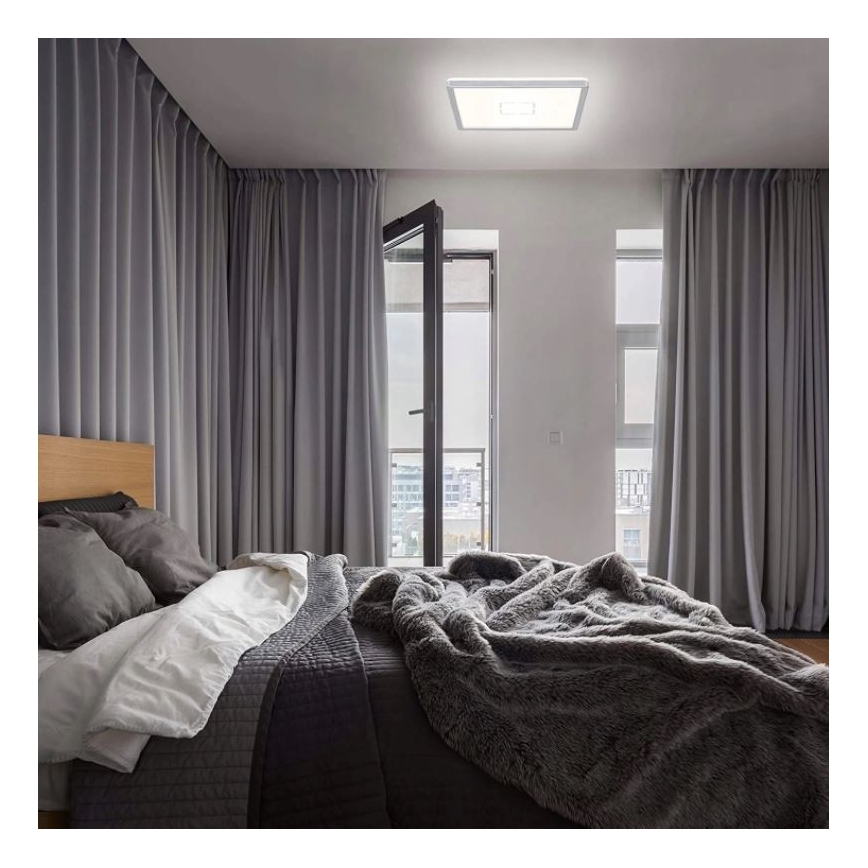 Briloner 3390-014 - LED Stropní svítidlo FREE LED/18W/230V 29x29 cm