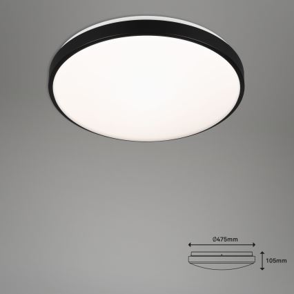 Briloner 3430-015 - LED Stmívatelné stropní svítidlo MANNY LED/48W/230V + dálkové ovládání