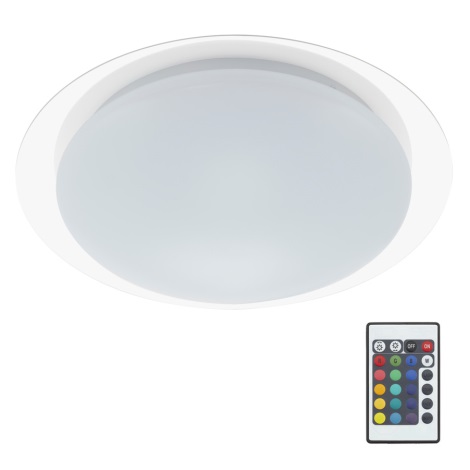 Briloner 3493-016 - LED RGB Stmívatelné stropní svítidlo 1xLED/12W/230V + dálkové ovládání