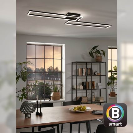 Briloner 3538-015 - LED Stmívatelný lustr FRAME 2xLED/20W/230V 2700-6500K Wi-Fi Tuya + dálkové ovládání