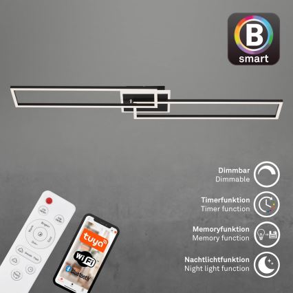 Briloner 3538-015 - LED Stmívatelný lustr FRAME 2xLED/20W/230V 2700-6500K Wi-Fi Tuya + dálkové ovládání