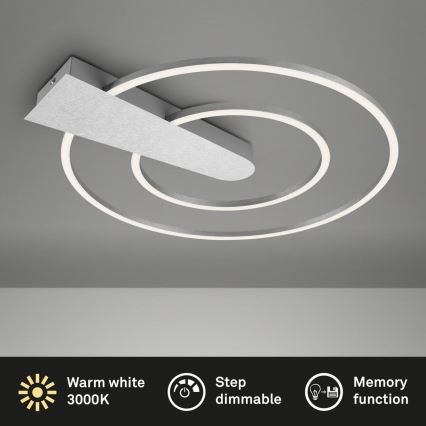 Briloner 3543-018 - LED Stmívatelné stropní svítidlo NICO LED/25W/230V matný chrom