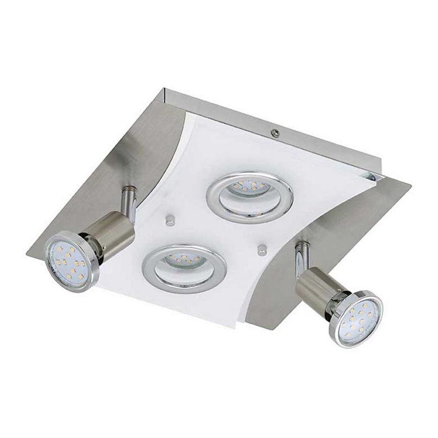 Briloner 3582-042 - LED Stropní svítidlo RIPOSO 2xLED/5W/230V + 2xGU10/3W