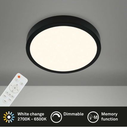 Briloner 3701-015 - LED Stmívatelné stropní svítidlo RUNA LED/18W/230V 2700-6500K + dálkové ovládání