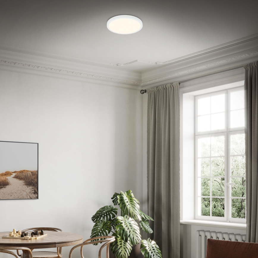 Briloner 3704-016 - LED Stmívatelné stropní svítidlo RUNA LED/22W/230V 2700-6500K bílá + dálkové ovládání
