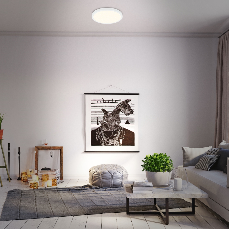 Briloner 3704-016 - LED Stmívatelné stropní svítidlo RUNA LED/22W/230V 2700-6500K bílá + dálkové ovládání